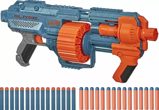 Nerf Εκτοξευτής Shockwave RD-15 Elite 2.0 για 8+ Ετών