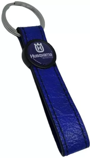 Μπρελόκ Husqvarna από Δέρμα Μπλε