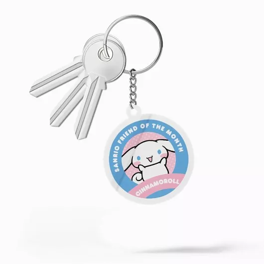 Μπρελόκ Jajala Cinnamoroll από Πλαστικό Γαλάζιο/Ροζ