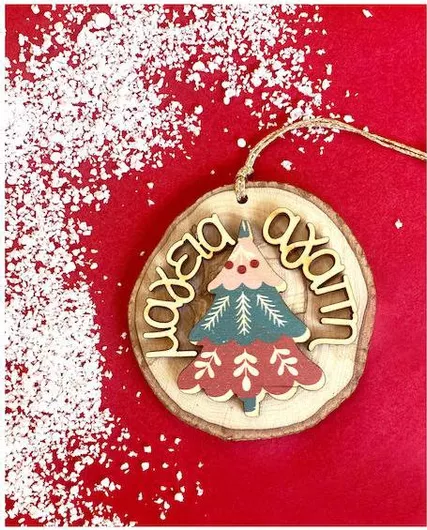 Γούρι Ρόδι LifeLikes 10087151 Κρεμαστό Ξύλο Μπεζ