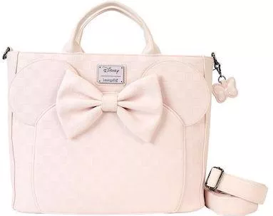 Παιδική Τσάντα Loungefly Ώμου Minnie Ear Evergreen Convertible Ροζ