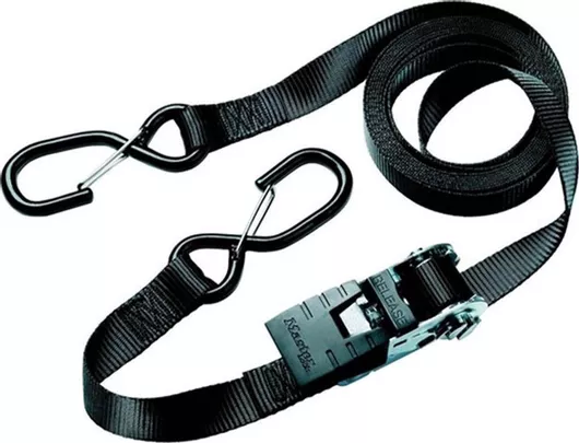 Ιμάντας Αποσκευών Αυτοκινήτου Master Lock 2.5cm με Καστάνια & Γάτζο S έως 400kg