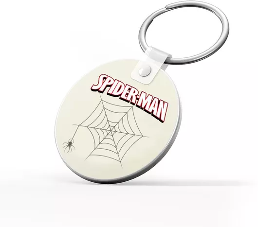 Μπρελόκ Spider Boy από Μέταλλο Λευκό