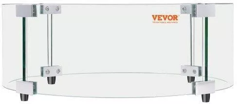 Προστατευτικό Τζακιού Vevor Γυάλινο Διάφανο