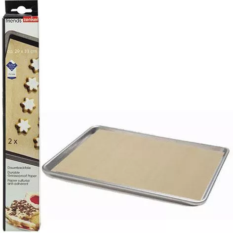 Σετ Αντικολλητικές Μεμβράνες Ψησίματος Zenker Teflon 2τμχ