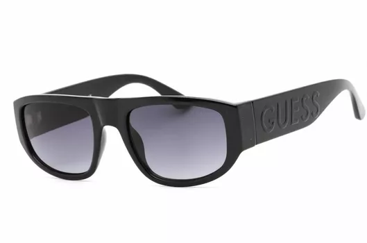 Γυαλί Ηλίου Guess Ανδρικά με Μαύρο Σκελετό & Μαύρο Φακό GF5107 01B