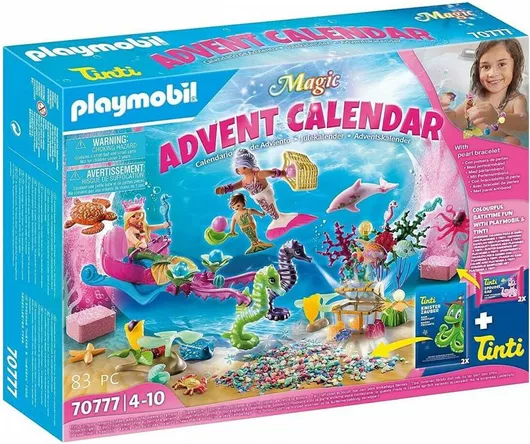 Playmobil Magic Advent Calendar Magical Mermaids για 4-10 ετών