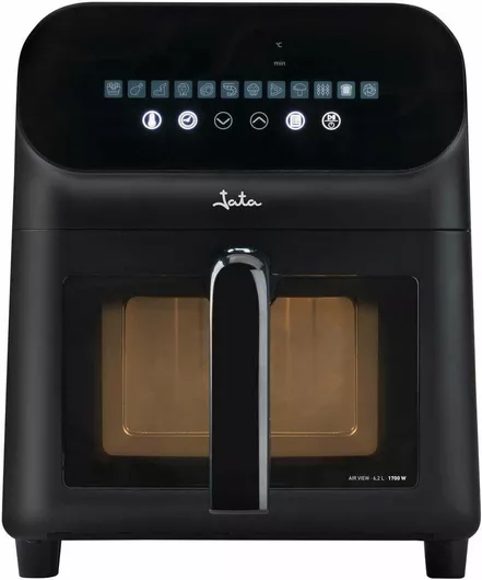 Φριτέζα Αέρος Jata JEFR1230 με Αποσπώμενο Κάδο 6.2lt Μαύρη