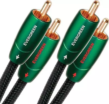Καλώδιο Audioquest Evergreen 2x RCA male σε 2x RCA male 1.5m