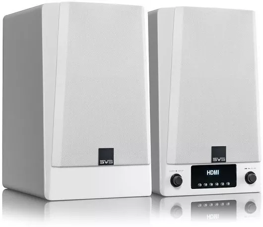 Ηχείο Hi-Fi SVS Prime Wireless Pro Σετ 2τμχ Βιβλιοθήκης 200W Π46.5xΒ29.6xΥ39cm Μαύρο
