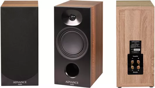 Ηχείο Hi-Fi Advance Acoustic KC400 EVO Σετ 2τμχ Βιβλιοθήκης 120W 2 Δρόμων Π32.5xΒ19.5xΥ42.5cm Μαύρο