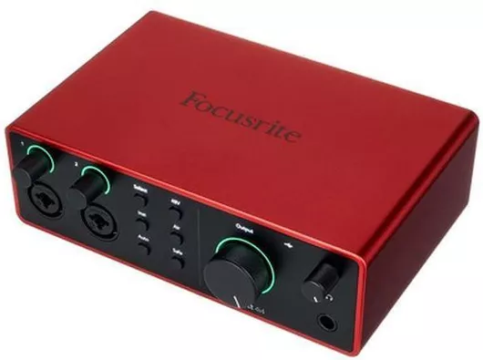 Επαγγελματική Κάρτα Ήχου Focusrite Εξωτερική Scarlett 4i4 4th Gen Συνδεσιμότητα USB για PC