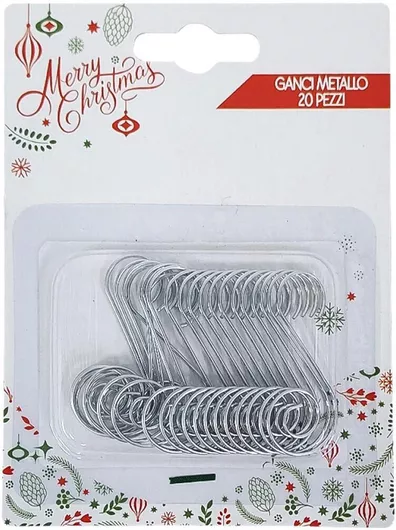 Due esse Χριστουγεννιάτικο Διακοσμητικό 20τμχ