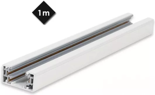 Enjoy Ράγα Στερέωσης για Σποτ από Αλουμίνιο Λευκή EL180311