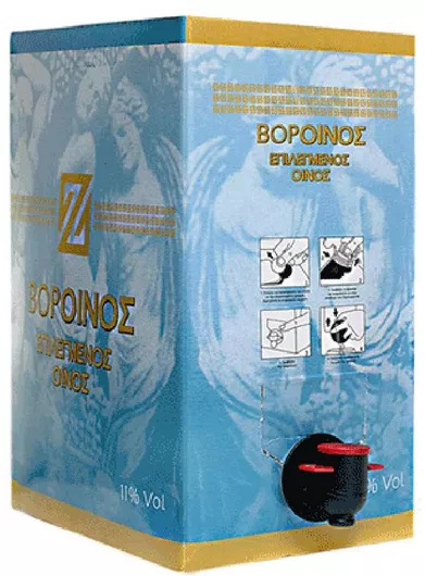 Κρασί Ζίτσα Ασκός Βοροινος Ροζέ Ξηρό 10000ml 5201214100196