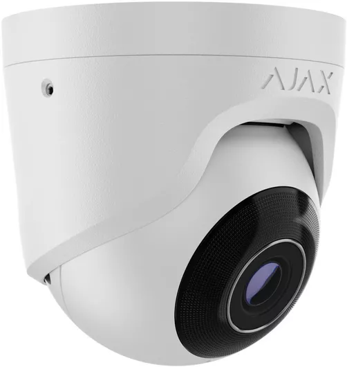 Ajax Systems Turretcam IP Κάμερα Παρακολούθησης 4K Αδιάβροχη με Μικρόφωνο και Φακό 2.8mm