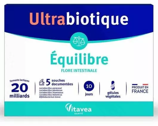 Nutrisante Ultrabiotique Equilibre Προβιοτικά 10 Κάψουλες