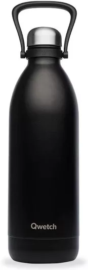 Θερμός Μπουκάλι Qwetch Ανοξείδωτο 2lt Μαύρο