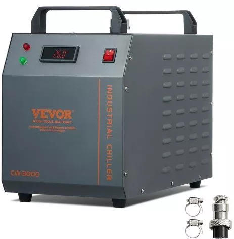 Βιομηχανικός Ψύκτης Νερού Vevor CW-3000 για Λέιζερ Γκρι