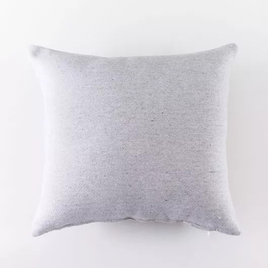  Διακοσμητική Μαξιλαροθήκη Rythmos Miller Μονόχρωμη Βαμβακερή 40x40cm Γκρι