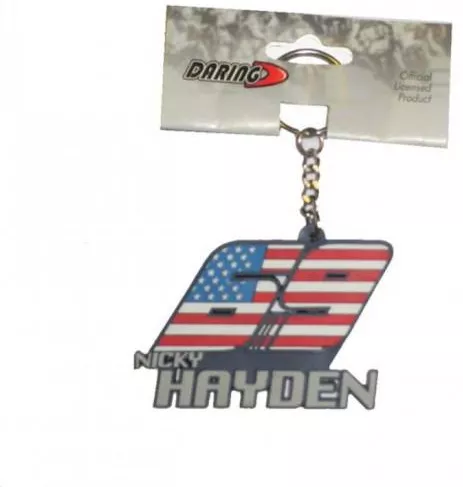 Μπρελόκ MotoHub Moto GP Nicky Hayden 69 Πολύχρωμο