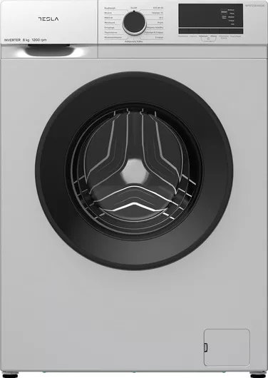 Πλυντήριο Ρούχων Tesla WF71230KSGR 7Kg 1200 Στροφών 84x60x50cm