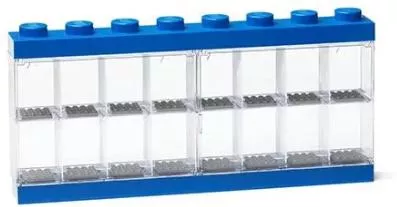 Βιτρίνα για Φιγούρες Lego 16 Θέσεων Μπλε