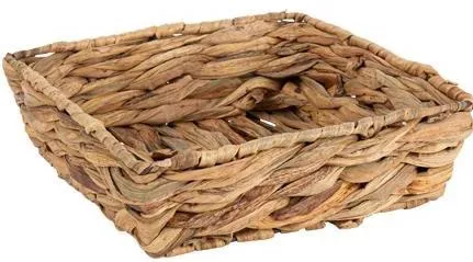 Καλάθι Beauty Home Τετράγωνο 22x22cm Καφέ