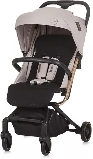 Κλασικό Καρότσι Chipolino Bijou Αναδιπλούμενο από Νεογέννητο Macadamia