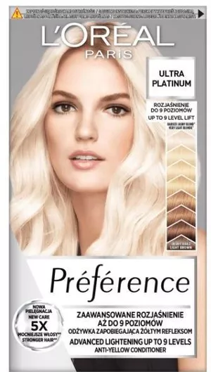 L'Oreal Paris Preference Les Blondissimes Βαφή Μαλλιών Extreme Platinum