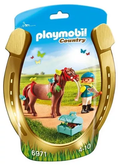 Playmobil Κορίτσι με Πονυ & Πεταλουδες για 4+ Ετών #6971
