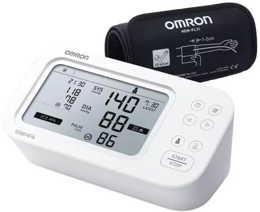 Omron M6 Comfort Ψηφιακό Πιεσόμετρο Μπράτσου με ανίχνευση Αρρυθμίας HEM-7380-E