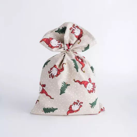 Χριστουγεννιάτικο Πουγκί Beauty Home Νάνοι Πολύχρωμο