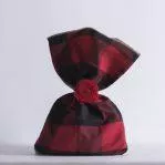 Χριστουγεννιάτικο Πουγκί Beauty Home Καρό Πολύχρωμο