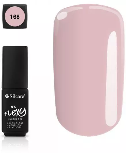 Ημιμόνιμο Βερνίκι Νυχιών Silcare Ροζ 168 4.5ml