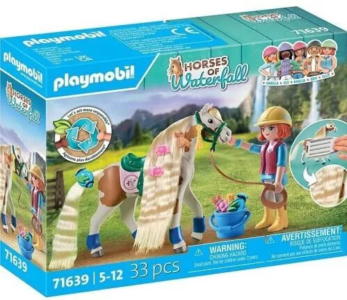 Playmobil Horses Of Waterfall Η Ellie με το Άλογό Της για 5+ Ετών