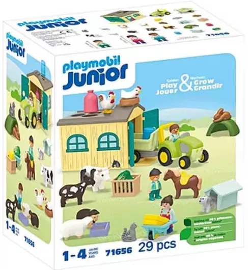 Playmobil Junior Διασκέδαση στη Φάρμα για 12+ Μηνών