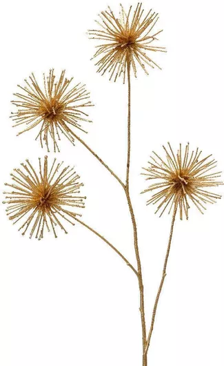 Λουλούδι Ευχών Beauty Home 85cm Χρυσό