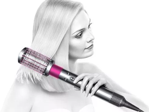 Ηλεκτρική Βούρτσα Μαλλιών 5 σε 1 με Θήκη Ροζ