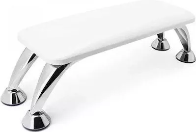 Μαξιλάρι Μανικιούρ & Πεντικιούρ Inox Αντιολισθητικό Λευκό