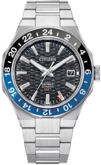 Ανδρικό Ρολόι Citizen Series 8 Automatic με Μεταλλικό Μπρασελέ Ασημί