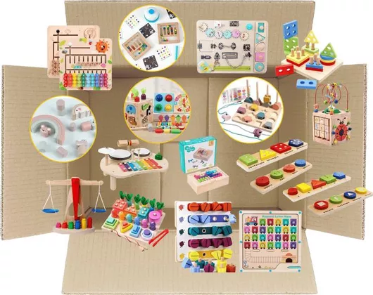 Σετ Εκπαιδευτικά Παιχνίδια για Παιδικό Σταθμό για 3+ Ετών