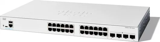 Switch Cisco C1200-24T-4G Managed L2 PoE+ με 24 Θύρες Gigabit (1Gbps) Ethernet & 4 SFP Θύρες