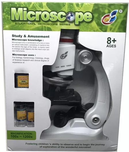 Εκπαιδευτικό Παιχνίδι Blue Toys Μικροσκόπιο Educational για 8+ Ετών