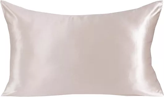 Μαξιλαροθήκη Beauty Home 	Μεταξένια Μονόχρωμη 50x70cm Μπεζ