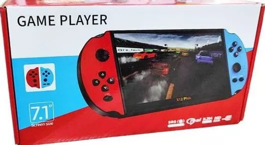 Ηλεκτρονική Παιδική Κονσόλα Χειρός Μεγάλη Παιχνιδομηχανή 7.1″ X12 Plus Game Player 96012