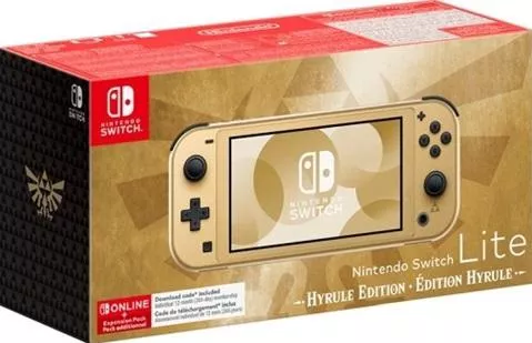 Nintendo Switch Lite Hyrule 32GB Gold Edition