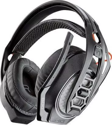 Headset Plantronics RIG 800HS Wireless για PS4 210058-05 Μαύρο