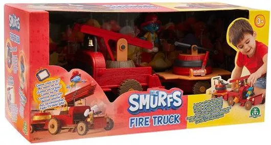 Φιγούρα Δράσης Giochi Preziosi Στρουμφάκια Πυροσβεστικό Στρουμφόχημα για 3+ Ετών