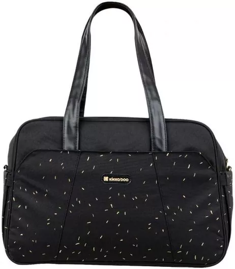 Τσάντα - Αλλαξιέρα Χειρός KikkaBoo Chelsea Confetti 43x28x16cm Μαύρο